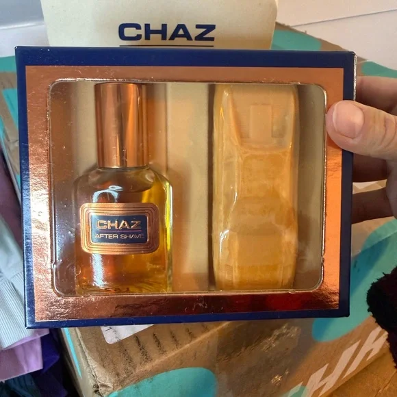 New Revlon Chaz Racing Start Vintage Car Soap and Aftershave Set RARE